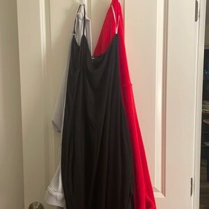 Lulu’s black midi dress